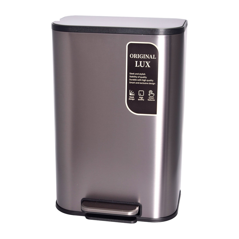 سطل زباله پدالی اورجینال مدل NM کد 6012 گنجایش 12 لیتر