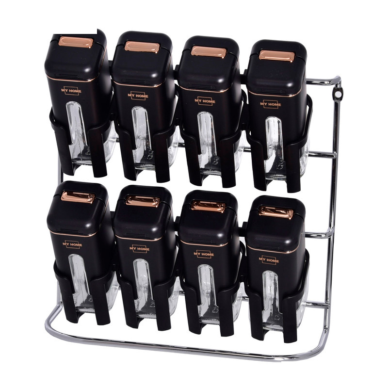 ست جا ادویه 8 پارچه مای هوم کد M به همراه استند