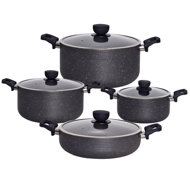 سرویس پخت و پز 8 پارچه یونیک مدل ماربل کد 8194 سرویس پخت و پز 8 پارچه یونیک مدل ماربل کد 8194