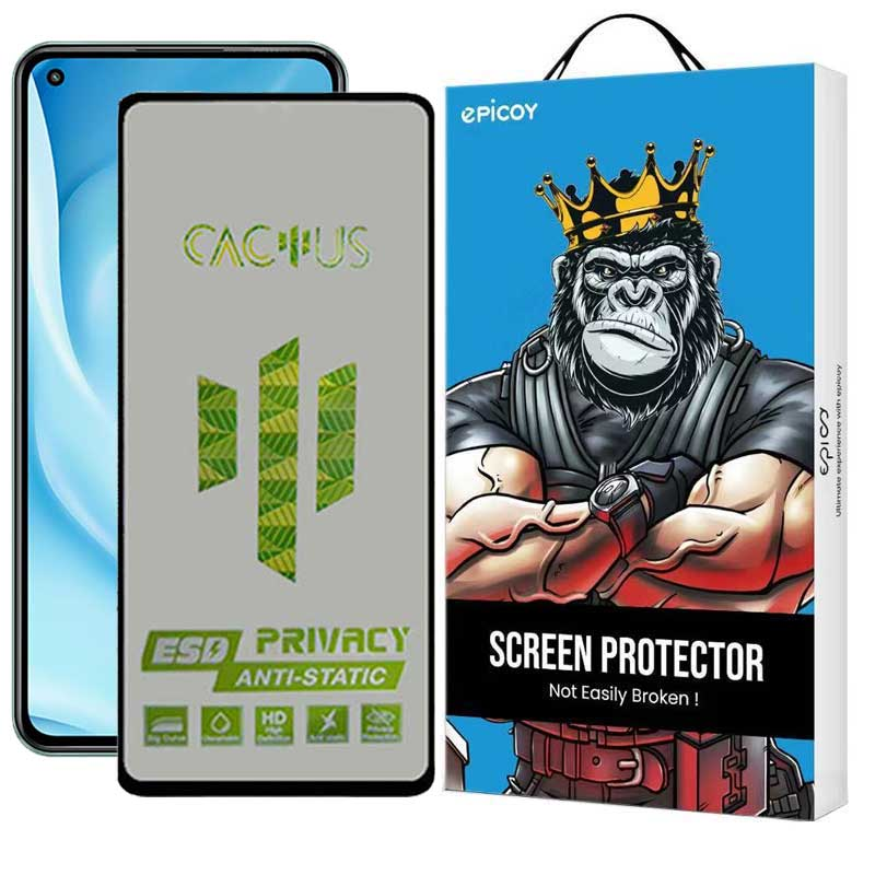 محافظ صفحه نمایش حریم شخصی اپیکوی مدل Cactus-ESD-Privacy مناسب برای گوشی موبایل شیائومی Mi 11 Lite 5G / Mi 11 Lite / 12 Lite 5G / 11 Lite 5G NE محافظ صفحه نمایش حریم شخصی اپیکوی مدل Cactus-ESD-Privacy مناسب برای گوشی موبایل شیائومی Mi 11 Lite 5G / Mi 11 Lite / 12 Lite 5G / 11 Lite 5G NE