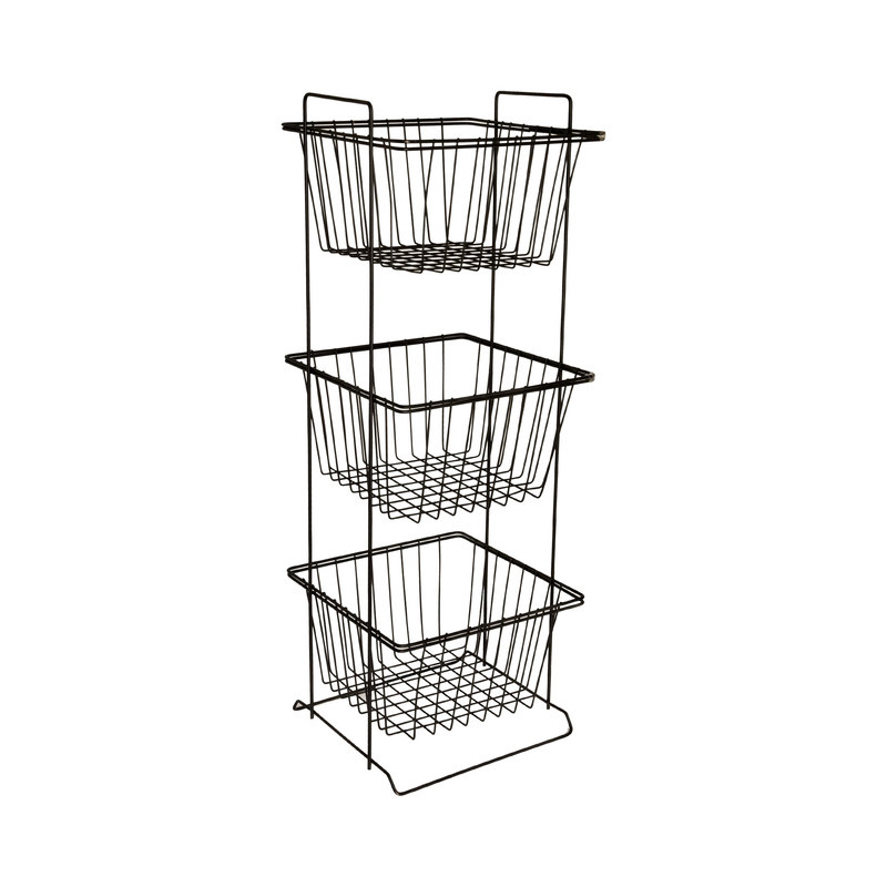 سبد سیب زمینی و پیاز مدل سه طبقه کد 301068 سبد سیب زمینی و پیاز مدل سه طبقه کد 301068