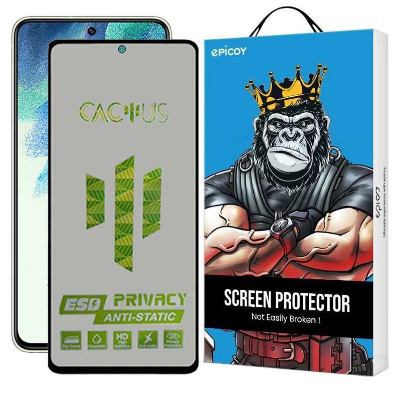 محافظ صفحه نمایش حریم شخصی اپیکوی مدل Cactus-ESD-Privacy مناسب برای گوشی موبایل سامسونگ Galaxy S21 FE محافظ صفحه نمایش حریم شخصی اپیکوی مدل Cactus-ESD-Privacy مناسب برای گوشی موبایل سامسونگ Galaxy S21 FE