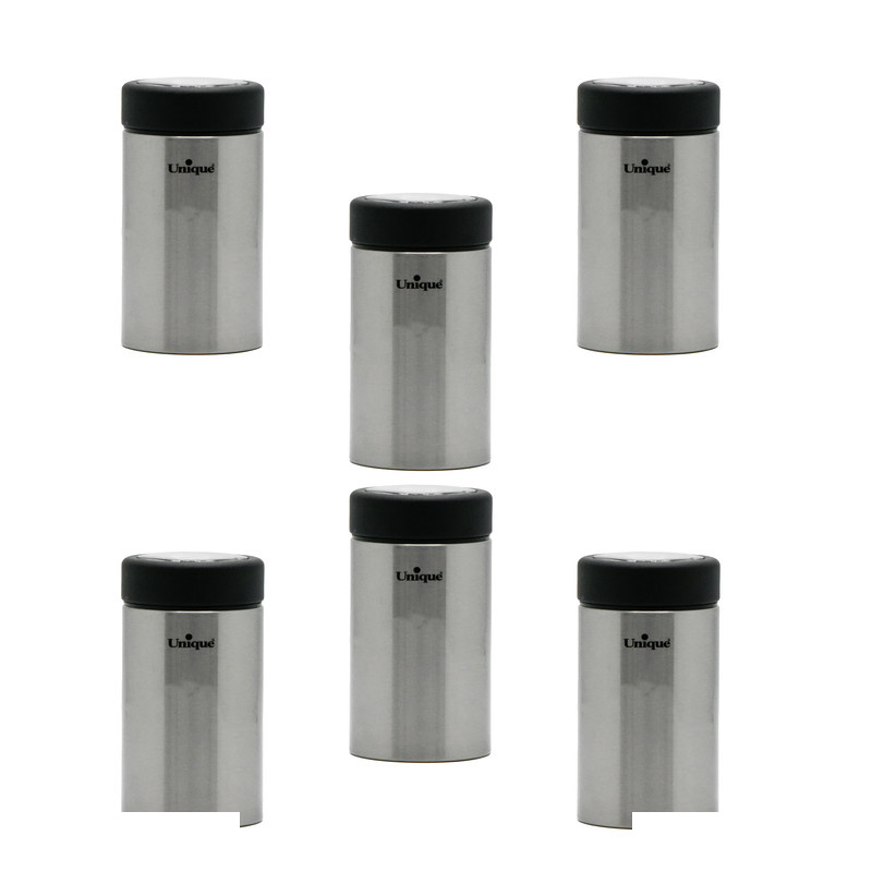 جا ادویه یونیک مدل استیل کد 4490 مجموعه 6 عددی