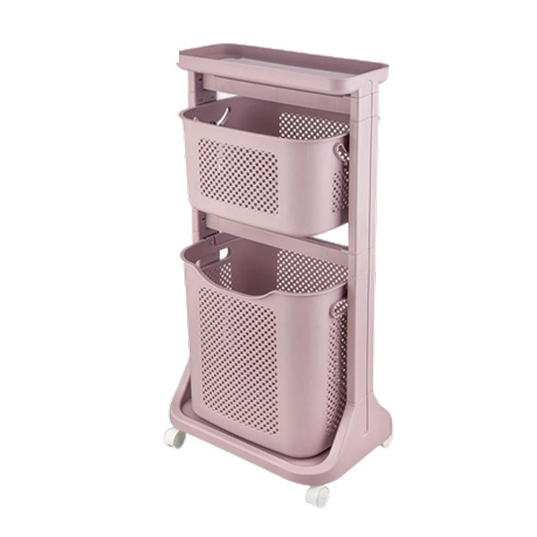 سبد رخت چرک لیمون مدل 2 طبقه کد RM48