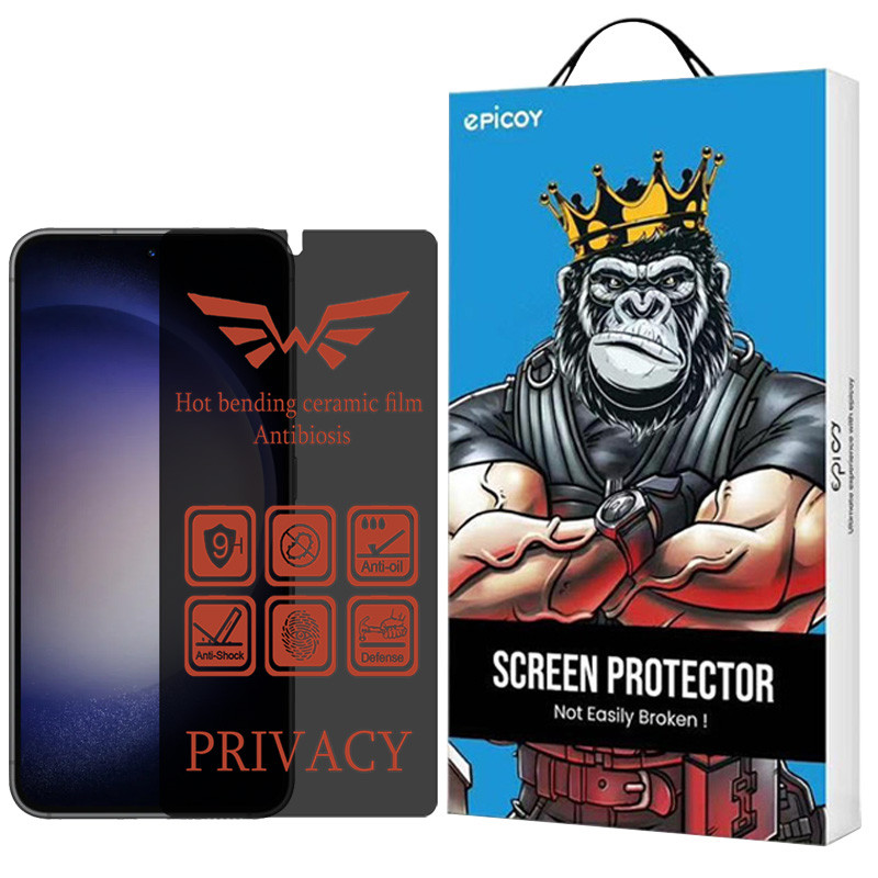 محافظ صفحه نمایش حریم شخصی اپیکوی مدل Nano-Privacy مناسب برای گوشی موبایل سامسونگ Galaxy S23 Plus/ S22 Plus محافظ صفحه نمایش حریم شخصی اپیکوی مدل Nano-Privacy مناسب برای گوشی موبایل سامسونگ Galaxy S23 Plus/ S22 Plus