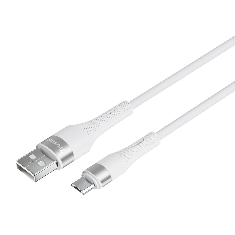 کابل تبدیل MICROUSB به USB تراسمی مدل CA34-059 طول 1 متر کابل تبدیل MICROUSB به USB تراسمی مدل CA34-059 طول 1 متر