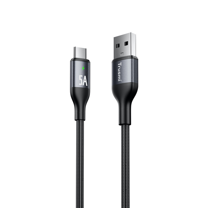کابل تبدیل usb-C به USB-A تراسمی مدل CA12-02 طول 1 متر کابل تبدیل usb-C به USB-A تراسمی مدل CA12-02 طول 1 متر