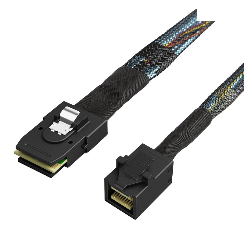 کابل تبدیل داخلی HD Mini SAS SFF-8643 به SFF-8087 36Pin اسمارطور مدل SM135 کابل تبدیل داخلی HD Mini SAS SFF-8643 به SFF-8087 36Pin اسمارطور مدل SM135