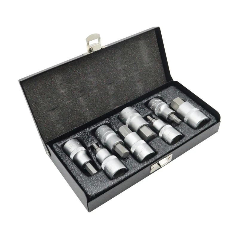 آچار بکس اپکس مدل AJ-APX-6018 مجموعه 8 عددی آچار بکس اپکس مدل AJ-APX-6018 مجموعه 8 عددی