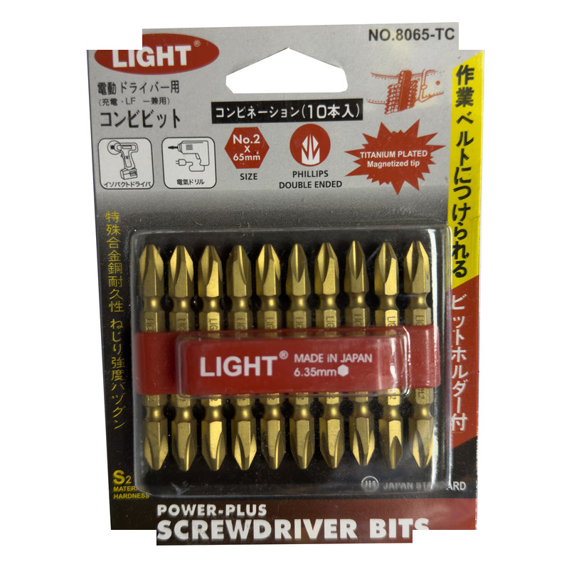 سری پیچ گوشتی دو سر چهار سو لایت مدل کوتاه کد SMT-LIGHT-JAPAN-8065-TC بسته 10 عددی سری پیچ گوشتی دو سر چهار سو لایت مدل کوتاه کد SMT-LIGHT-JAPAN-8065-TC بسته 10 عددی
