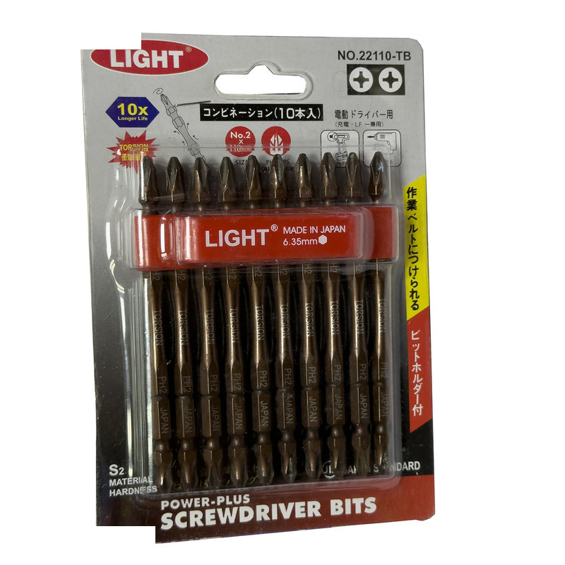 سری پیچ گوشتی دو سر چهار سو لایت مدل بلند کد SMT-LIGHT-JAPAN-22110-TB بسته 10 عددی سری پیچ گوشتی دو سر چهار سو لایت مدل بلند کد SMT-LIGHT-JAPAN-22110-TB بسته 10 عددی