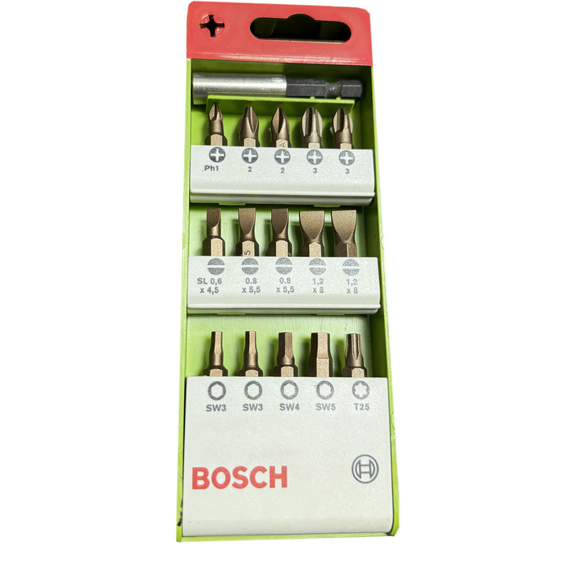 سری پیچ گوشتی بوش مدل SMT-BOSCH-USA-2609251528-760 بسته 16 عددی سری پیچ گوشتی بوش مدل SMT-BOSCH-USA-2609251528-760 بسته 16 عددی