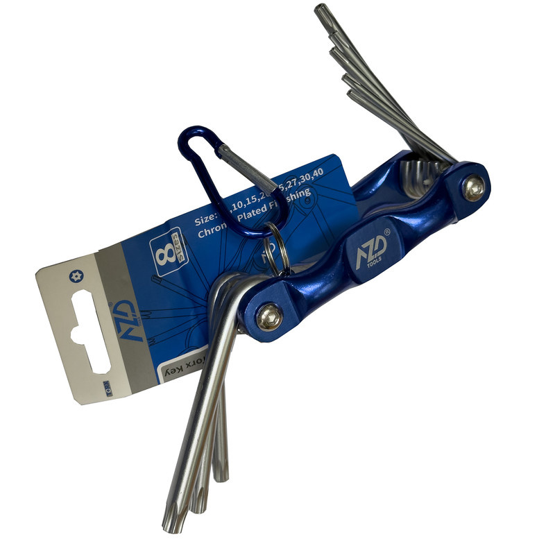 آچار آلن ستاره ای ای زد دی مدل SMT-AZD-8PCS--T9-T40 مجموعه 8 عددی آچار آلن ستاره ای ای زد دی مدل SMT-AZD-8PCS--T9-T40 مجموعه 8 عددی