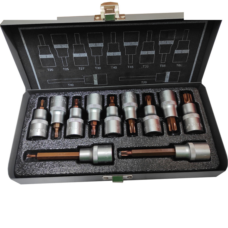 آچار آلن بکس تاپکس مدل SMT-TOPEX-11PCS-TORXBIT-SOCKETSET مجموعه 11عددی آچار آلن بکس تاپکس مدل SMT-TOPEX-11PCS-TORXBIT-SOCKETSET مجموعه 11عددی