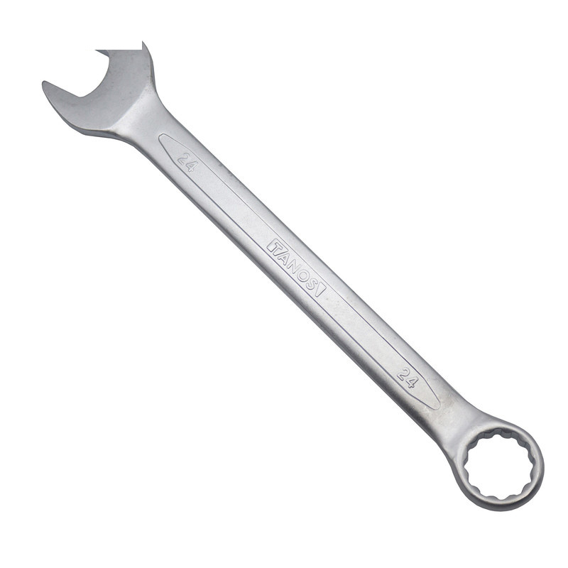 آچار یکسر تخت و یکسر رینگی تانوس مدل SMT-TANS-24-ye sar takht ye sar ring سایز 24 میلی متر آچار یکسر تخت و یکسر رینگی تانوس مدل SMT-TANS-24-ye sar takht ye sar ring سایز 24 میلی متر