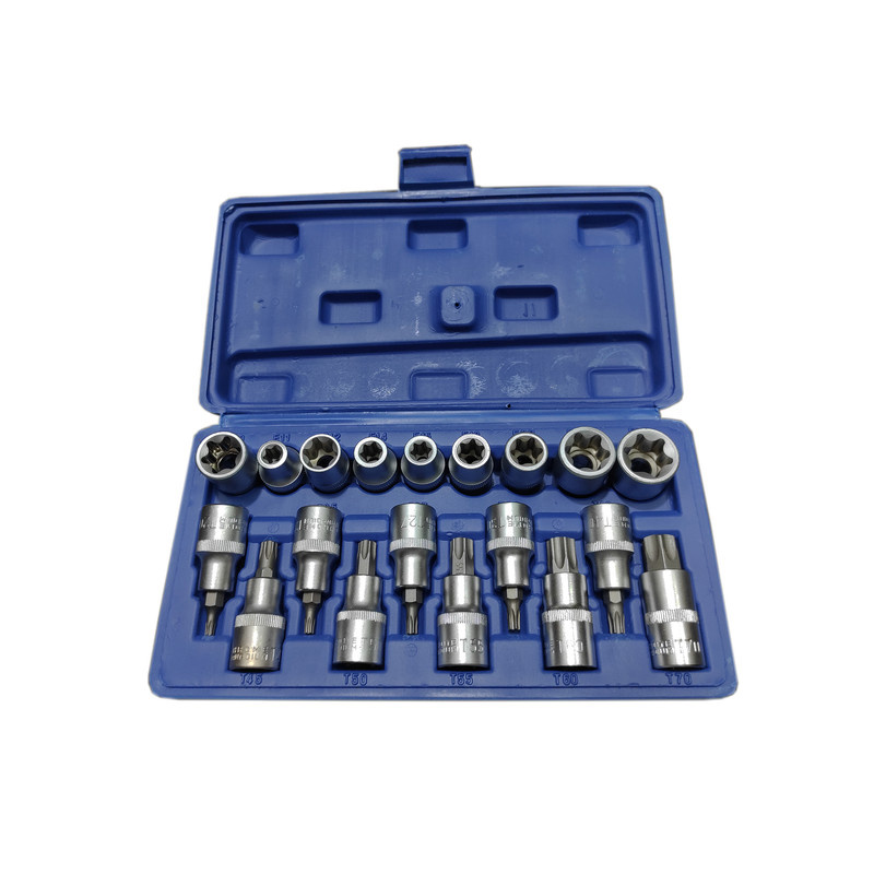 آچار بکس ستاره ای مدل 19ps -ET مجموعه 19 عددی