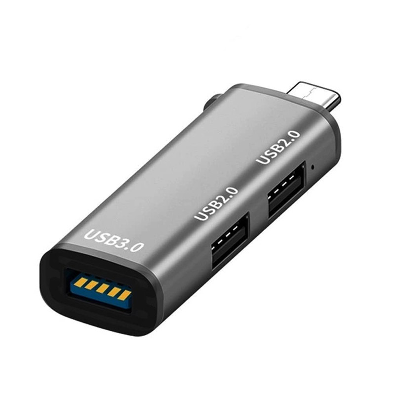 هاب 3 پورت USB-C/USB3.0 مجنتیک مدل ADS-302C هاب 3 پورت USB-C/USB3.0 مجنتیک مدل ADS-302C