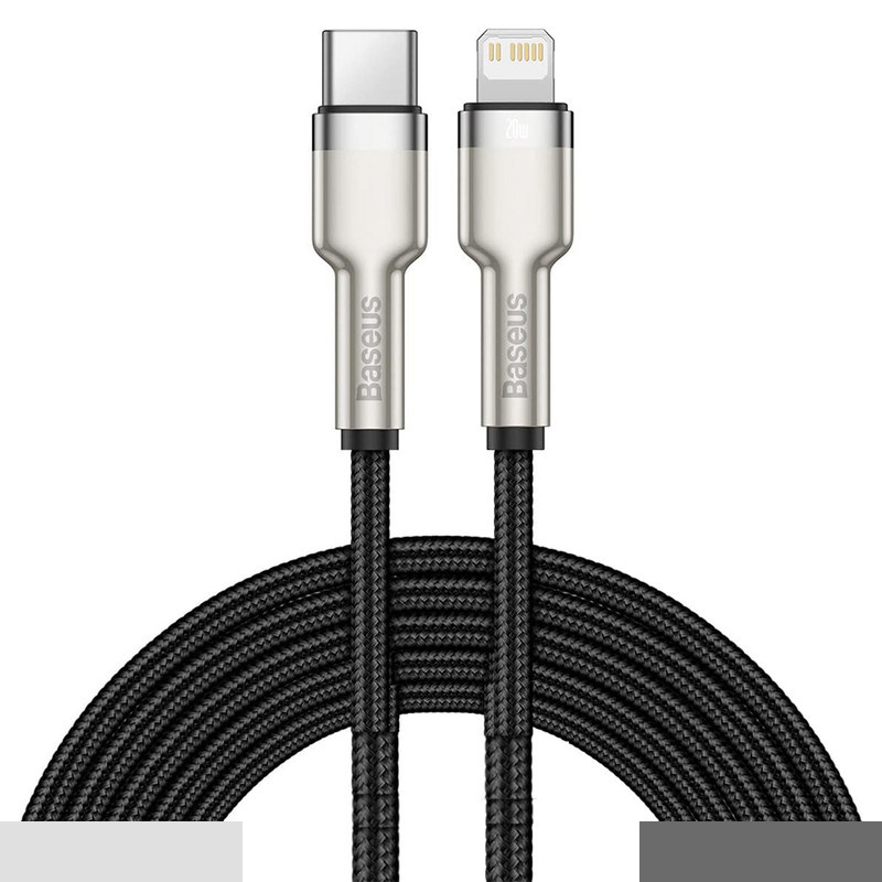 کابل تبدیل USB-C به لایتنینگ باسئوس مدل CATLJK-B01 طول 2 متر کابل تبدیل USB-C به لایتنینگ باسئوس مدل CATLJK-B01 طول 2 متر