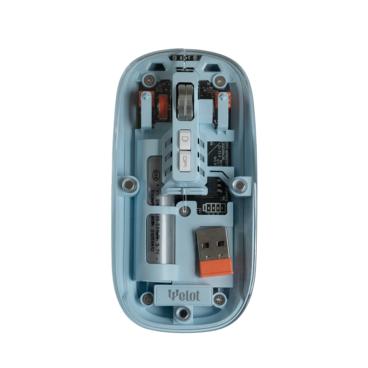 ماوس بی سیم ویلات مدل WM-W96-آبی ماوس بی سیم ویلات مدل WM-W96-آبی