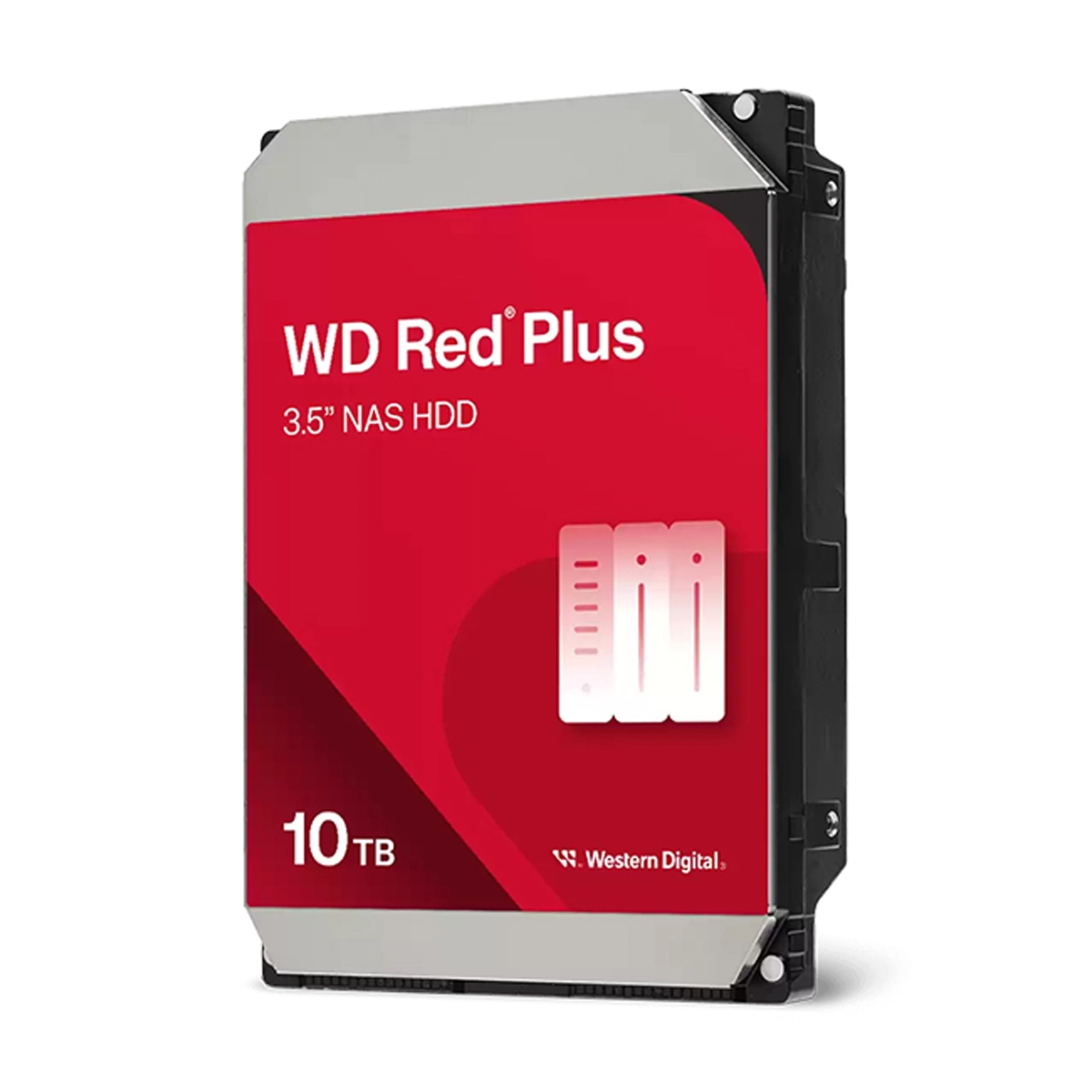 هارد دیسک اینترنال وسترن دیجیتال مدل Red Plus NAS ظرفیت 10 ترابایت-قرمز
