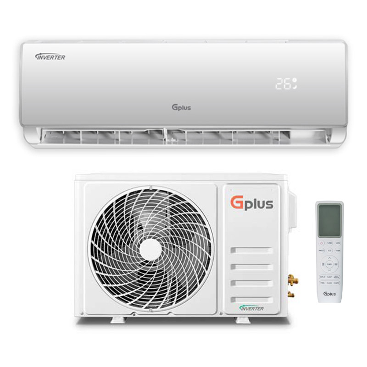 کولر گازی اینورتر 30 هزار جی پلاس مدل GAC-TV30EL1J کولر گازی اینورتر 30 هزار جی پلاس مدل GAC-TV30EL1J