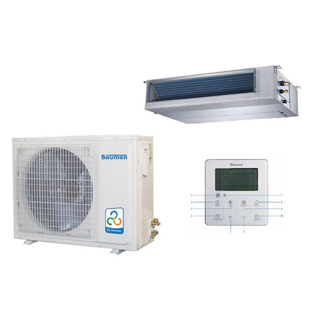 داکت اسپلیت 30 هزار بویمن مدل BTD-30I داکت اسپلیت 30 هزار بویمن مدل BTD-30I