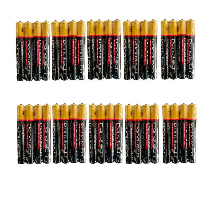 باتری نیم قلمی پاناتک مدل Zinc Carbon R03 AAA Shrink بسته 40 عددی باتری نیم قلمی پاناتک مدل Zinc Carbon R03 AAA Shrink بسته 40 عددی