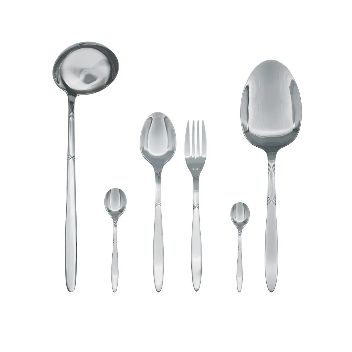 سرویس قاشق و چنگال 26 پارچه وینتو مدل 051 استیل سرویس قاشق و چنگال 26 پارچه وینتو مدل 051 استیل