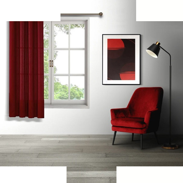 پرده نوین پرده خورشید مدل کتان سایز 140×230 سانتی متر