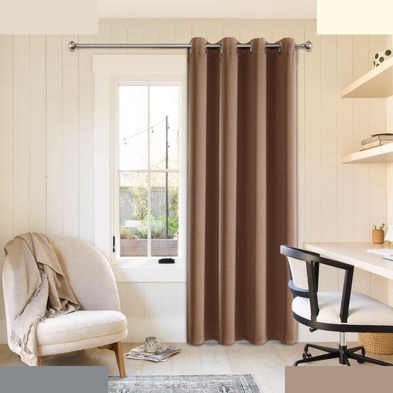 پرده نوین پرده خورشید مدل ساتن سایز 140×280 سانتی متر