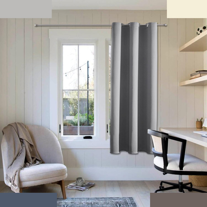 پرده نوین پرده خورشید مدل ساتن سایز 230×140 سانتی متر