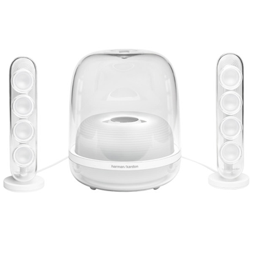  اسپیکر دسکتاپ هارمن کاردن مدل soundsticks 4-سفید