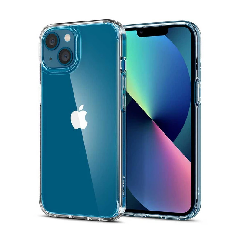 کاور اسپیگن مدل Crystal Hybrid مناسب برای گوشی موبایل اپل iPhone 13-مشکی کاور اسپیگن مدل Crystal Hybrid مناسب برای گوشی موبایل اپل iPhone 13-مشکی