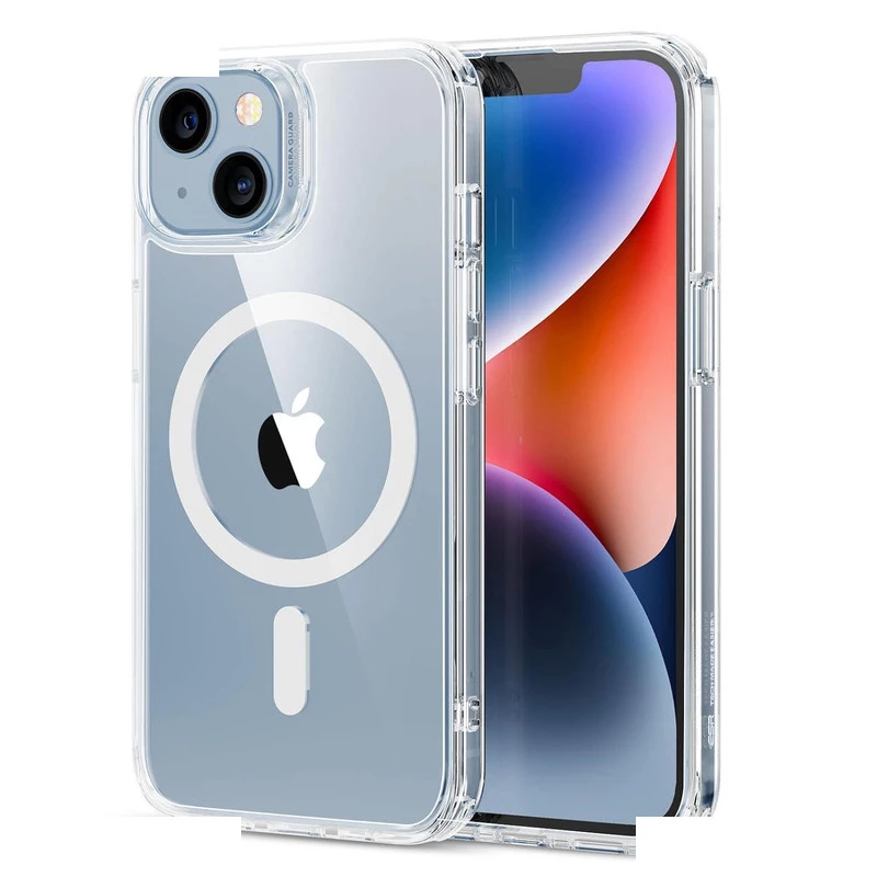 کاور اسپیگن مدل ultra hybrid magsafe clear case مناسب برای گوشی موبایل اپل iphone13/14-مشکی کاور اسپیگن مدل ultra hybrid magsafe clear case مناسب برای گوشی موبایل اپل iphone13/14-مشکی