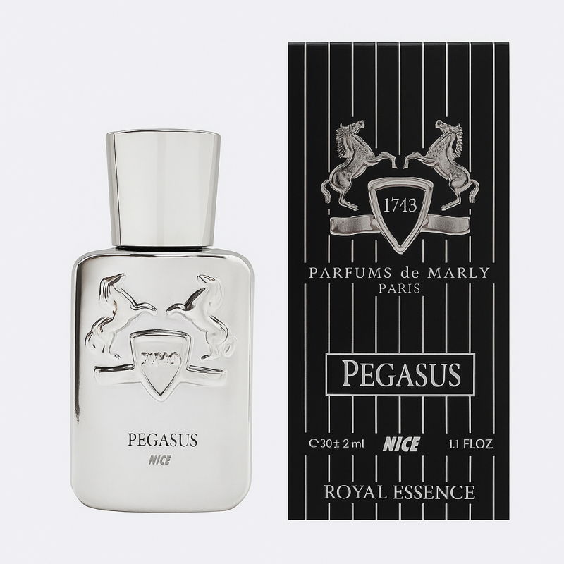 عطر جیبی مردانه نایس مدل پگاسوس با رایحه گرم حجم 32 میلی لیتر