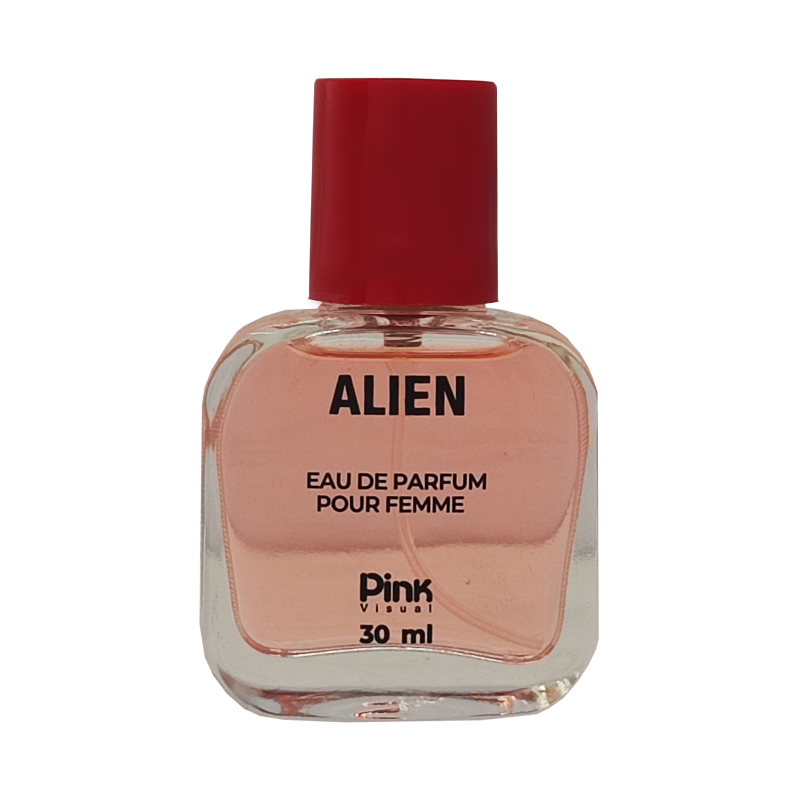 عطر جیبی زنانه پینک ویژوآل مدل Alien حجم 30 میلی لیتر