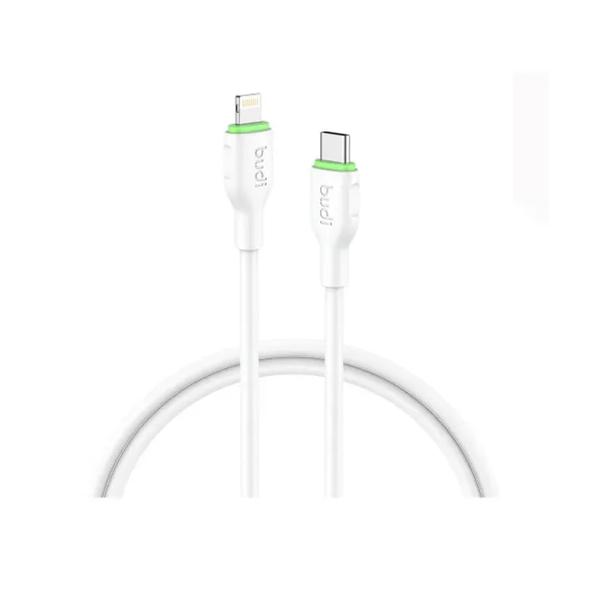 کابل تبدیل USB-C به لایتنینگ بودی مدل DC261TL30W طول 3 متر کابل تبدیل USB-C به لایتنینگ بودی مدل DC261TL30W طول 3 متر