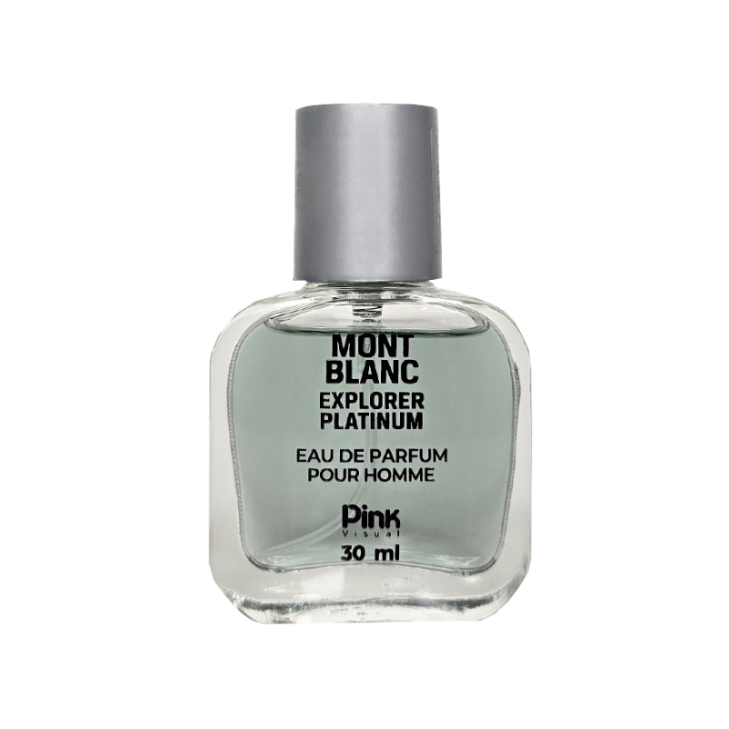 عطر جیبی مردانه پینک ویژوآل مدل Mont Blanc platinum explorer با رایحه تلخ حجم 30 میلی لیتر عطر جیبی مردانه پینک ویژوآل مدل Mont Blanc platinum explorer با رایحه تلخ حجم 30 میلی لیتر