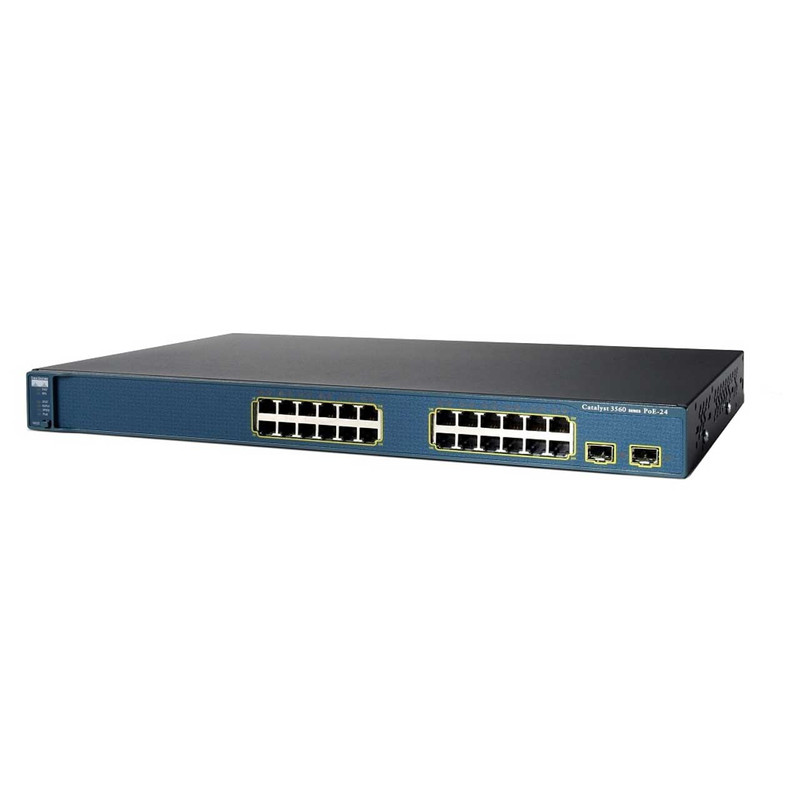 سوئیچ شبکه 24 پورت سیسکو مدل WS-C3560-24PS-S سوئیچ شبکه 24 پورت سیسکو مدل WS-C3560-24PS-S
