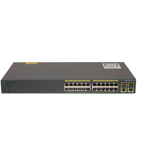 سوئیچ شبکه 24 پورت سیسکو مدل WS-C2960-24PC-L سوئیچ شبکه 24 پورت سیسکو مدل WS-C2960-24PC-L
