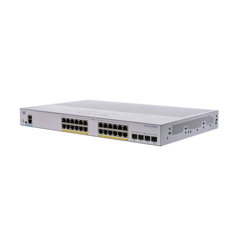 سوئیچ شبکه 24 پورت سیسکو مدل CBS350-24P-4G سوئیچ شبکه 24 پورت سیسکو مدل CBS350-24P-4G