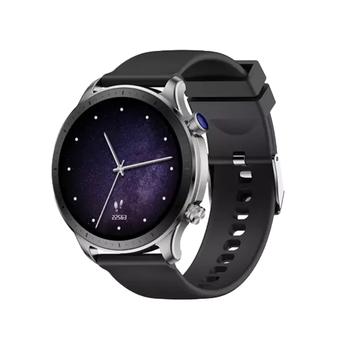 ساعت هوشمند ریورسانگ مدل Motive 9 Pro SW901-بدنه خاکستری بند مشکی 