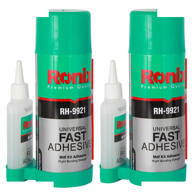 چسب فوری رونیکس مدل RH-9921G حجم 400 میلی لیتر بسته 2 عددی چسب فوری رونیکس مدل RH-9921G حجم 400 میلی لیتر بسته 2 عددی