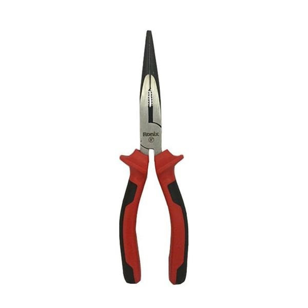 انبر دم باریک رونیکس مدل RON-1378 سایز 8 اینچ انبر دم باریک رونیکس مدل RON-1378 سایز 8 اینچ