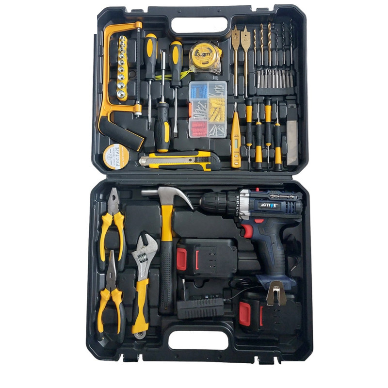 دریل پیچ گوشتی اکتیو تولز مدل AC-3520S مجموعه 65 عددی دریل پیچ گوشتی اکتیو تولز مدل AC-3520S مجموعه 65 عددی