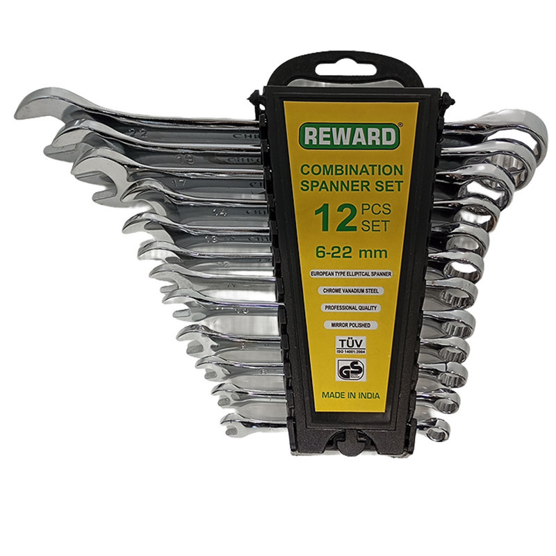آچار یکسر تخت و یکسر رینگی ریوارد مدل RD622 مجموعه 12 عددی آچار یکسر تخت و یکسر رینگی ریوارد مدل RD622 مجموعه 12 عددی