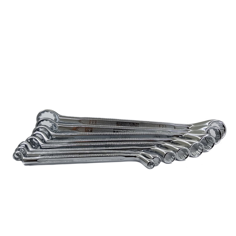 مجموعه 8 عددی آچار دو سر رینگی توسن مدل TI102-S8 مجموعه 8 عددی آچار دو سر رینگی توسن مدل TI102-S8