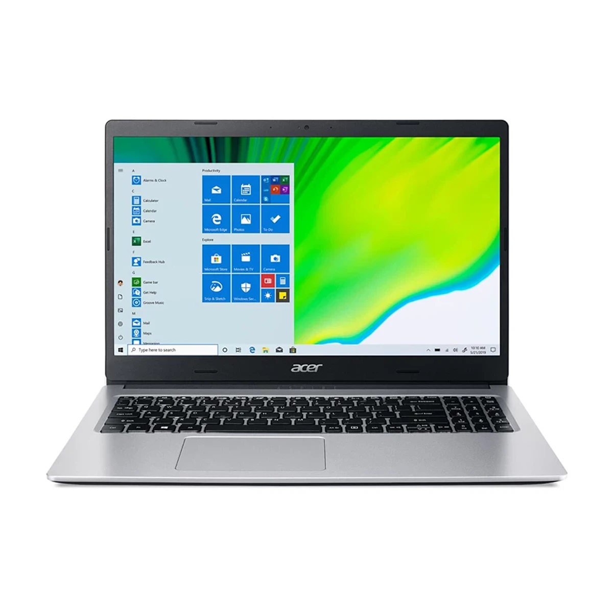 لپ تاپ ایسر 15.6 اینچی مدل Aspire 3 A315 i۷ 1165G7 32GB 512GB MX350