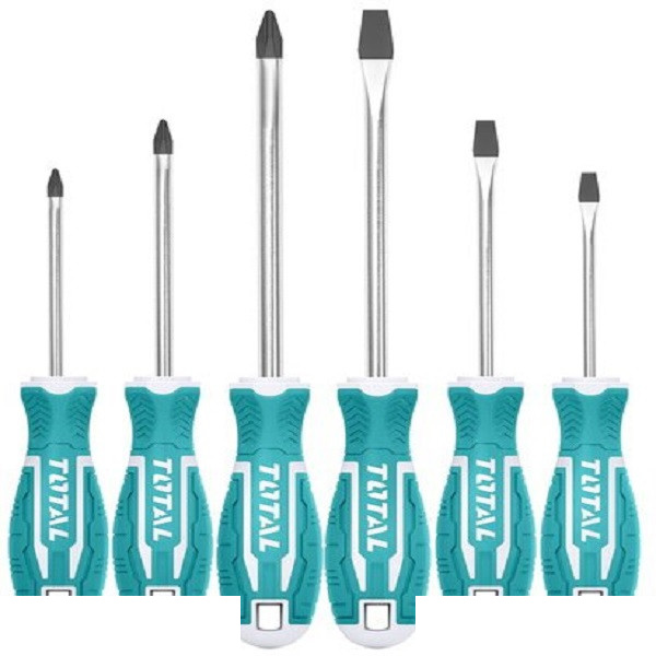 پیچ گوشتی توتال مدل THT250606 مجموعه 6 عددی پیچ گوشتی توتال مدل THT250606 مجموعه 6 عددی