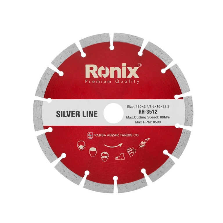 صفحه گرانیت بر رونیکس مدل RH-3512 سایز 180 میلیمتر صفحه گرانیت بر رونیکس مدل RH-3512 سایز 180 میلیمتر
